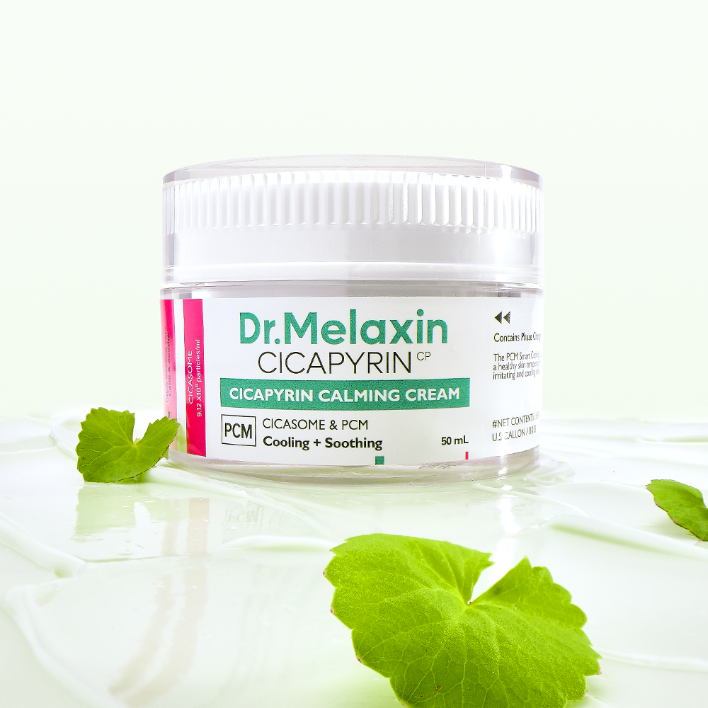Cicapyrin Calming Cream detail view 3 — Melax K-Beauty