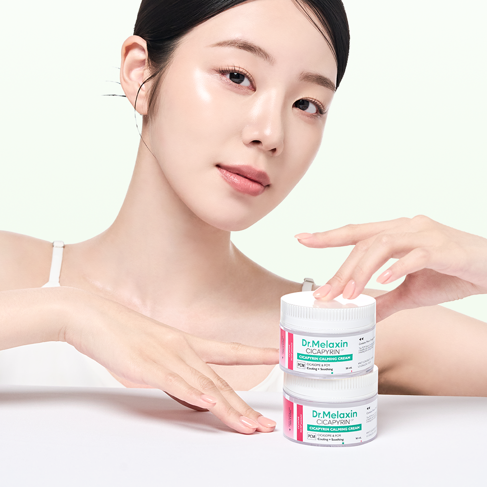 Cicapyrin Calming Cream detail view 5 — Melax K-Beauty
