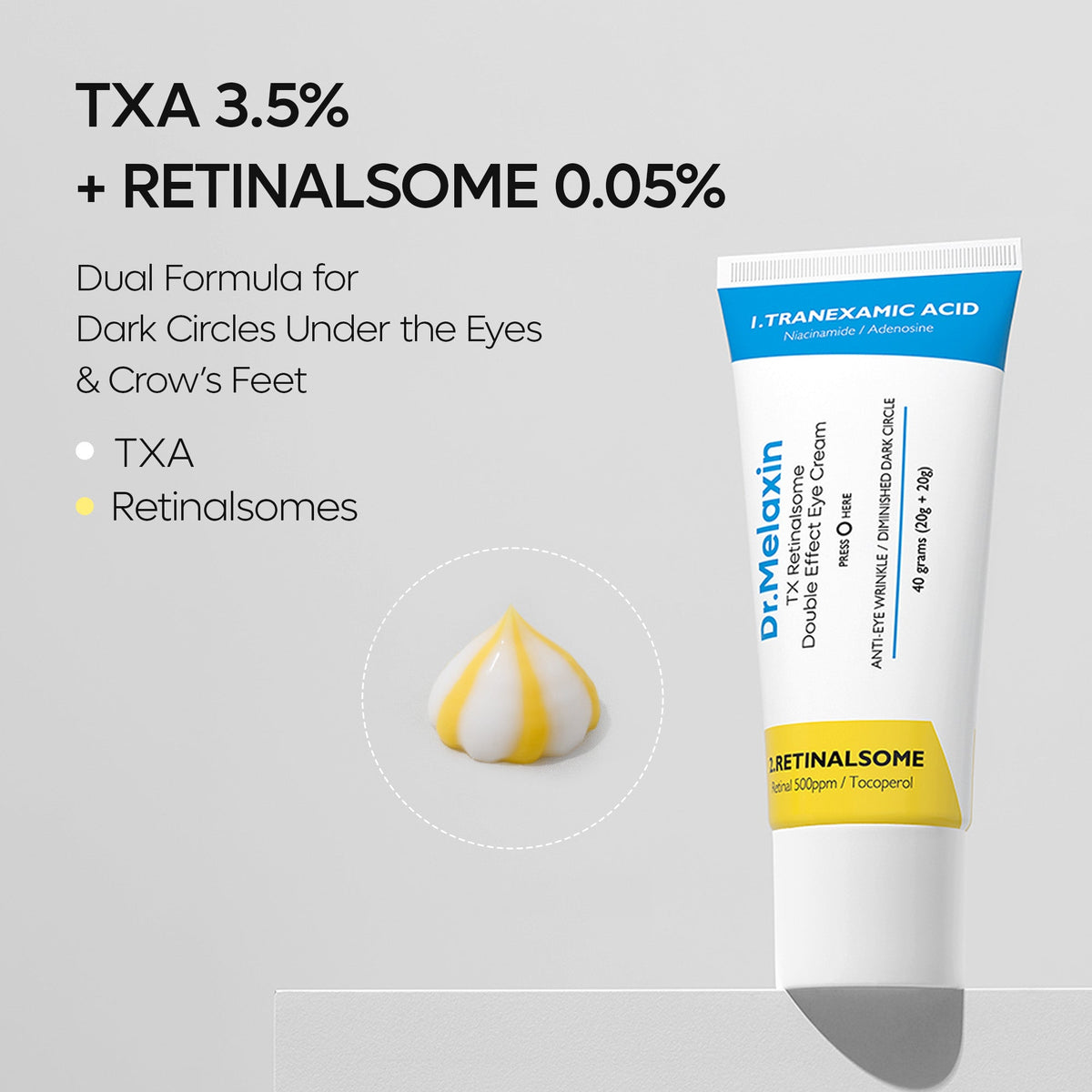 TX Eye Care Duo alternate angle — Melax K-Beauty