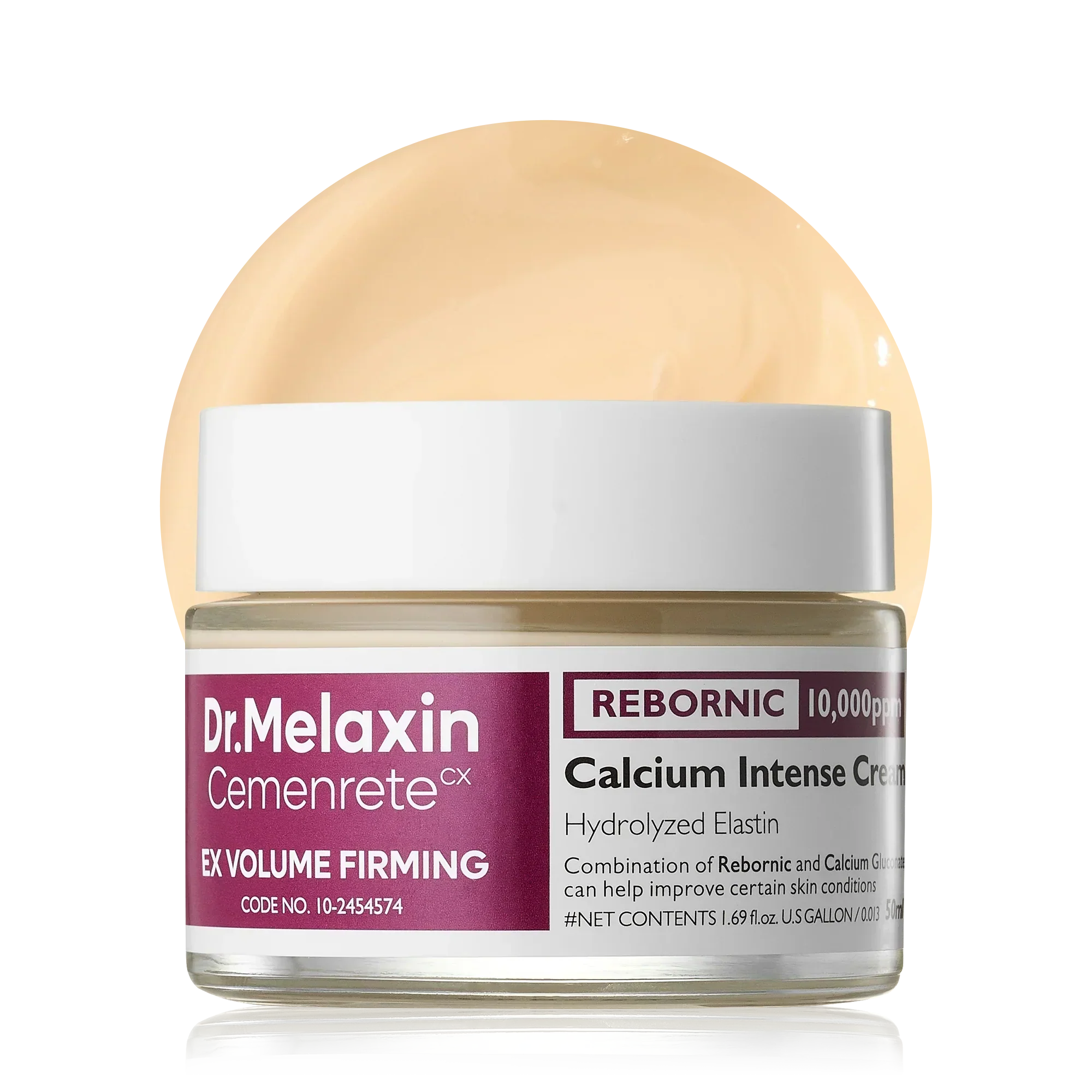 Cemenrete Calcium Intense Cream main product shot β Melax K-Beauty