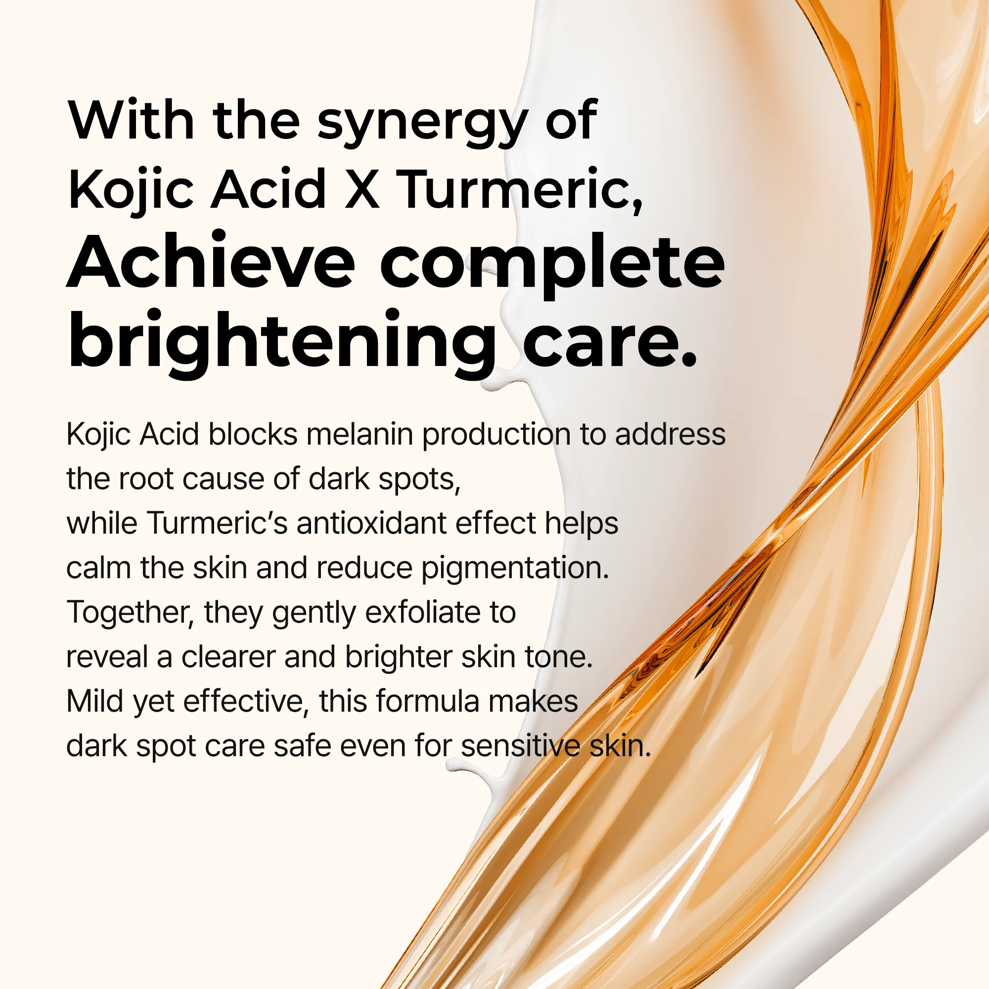 Peel Shot kojic Acid Turmeric Serum detail view 6 — Melax K-Beauty