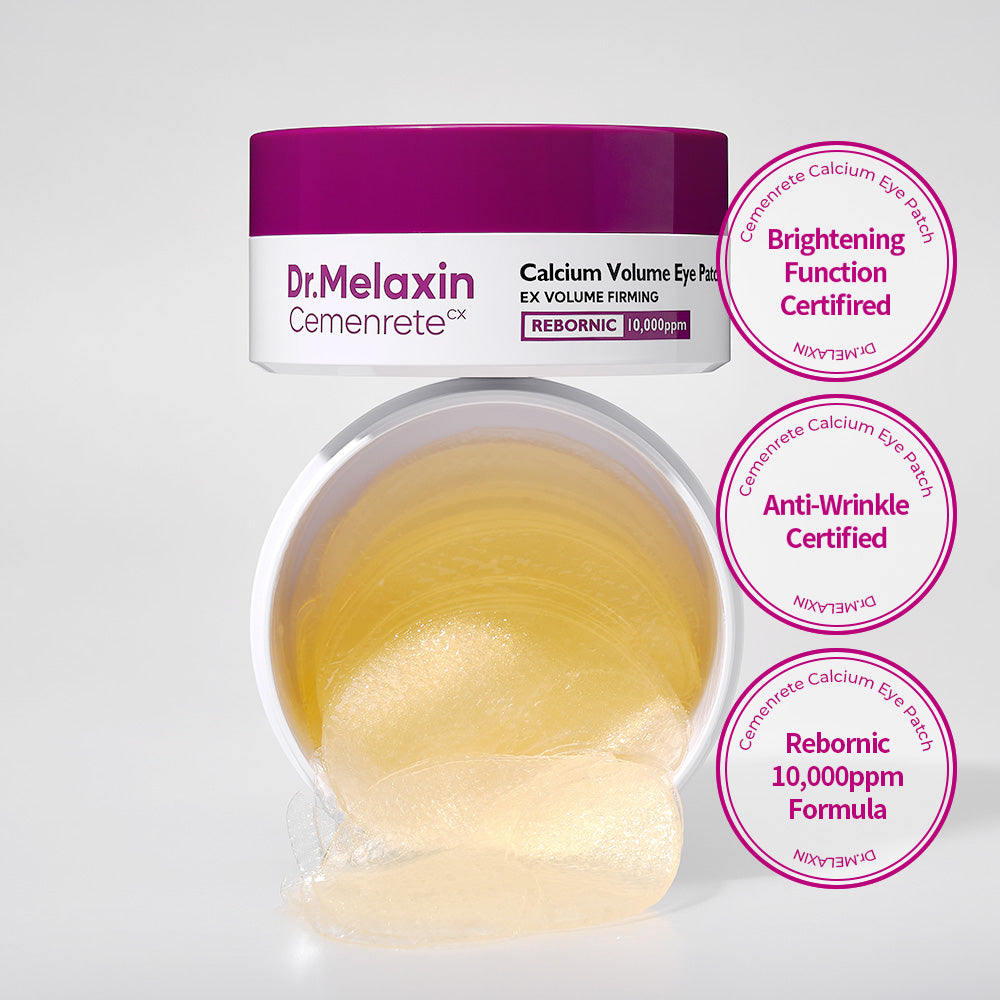 Cemenrete Calcium Volume Eye patch 60ea alternate angle — Melax K-Beauty