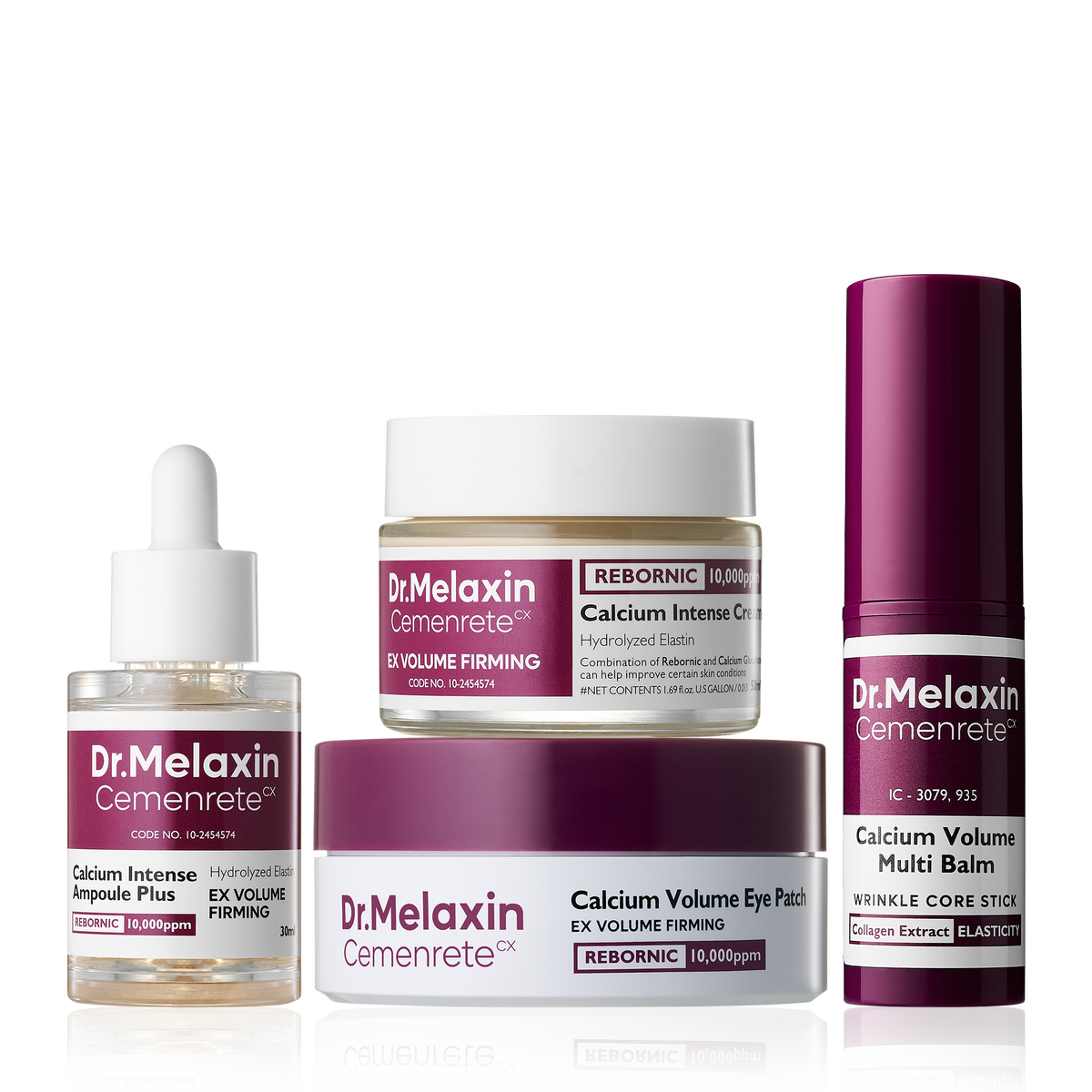 Cemenrete Calcium Eyecare Routine main product shot — Melax K-Beauty