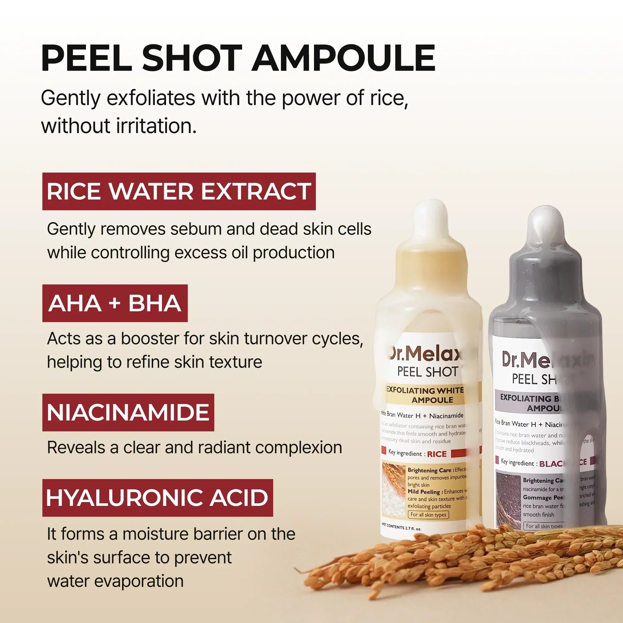 Peel Shot Complete Care Set detail view 4 — Melax K-Beauty