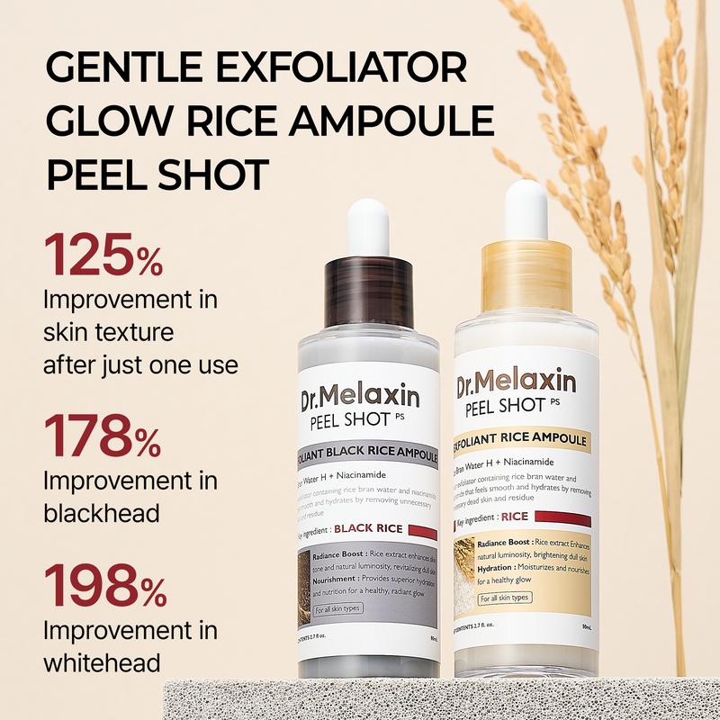 Melax Rice Peel Ampoule detail view 5 — Melax K-Beauty