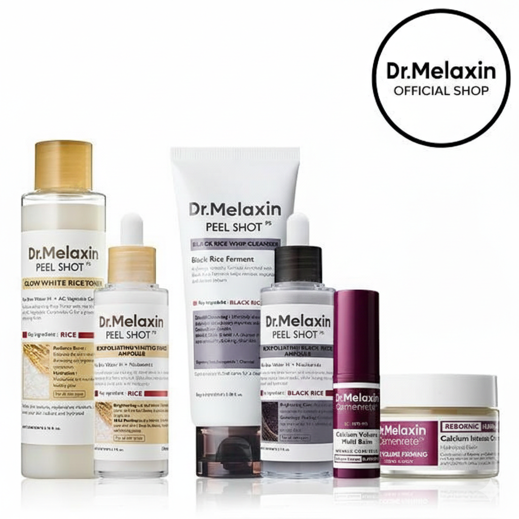 Complete Pure Glow Firming Set main product shot — Melax K-Beauty
