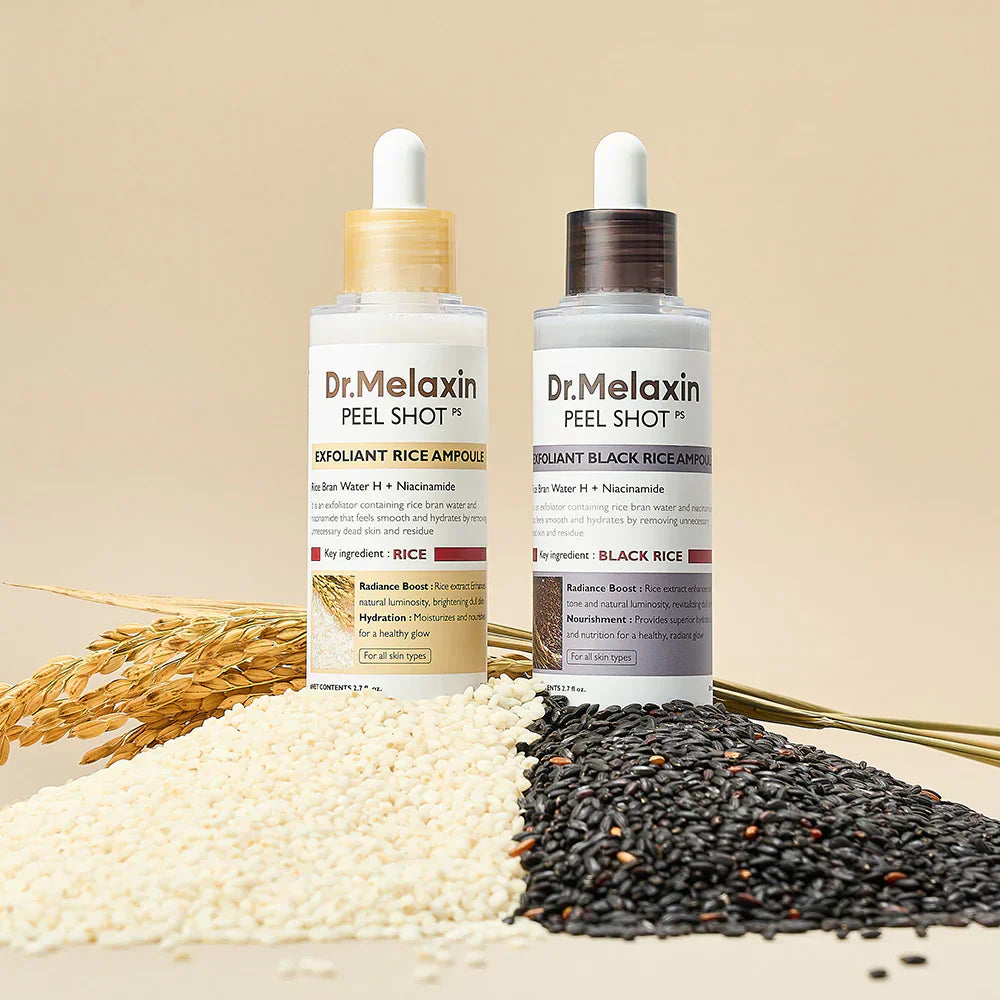 Peel Shot Glow Rice Line detail view 6 — Melax K-Beauty