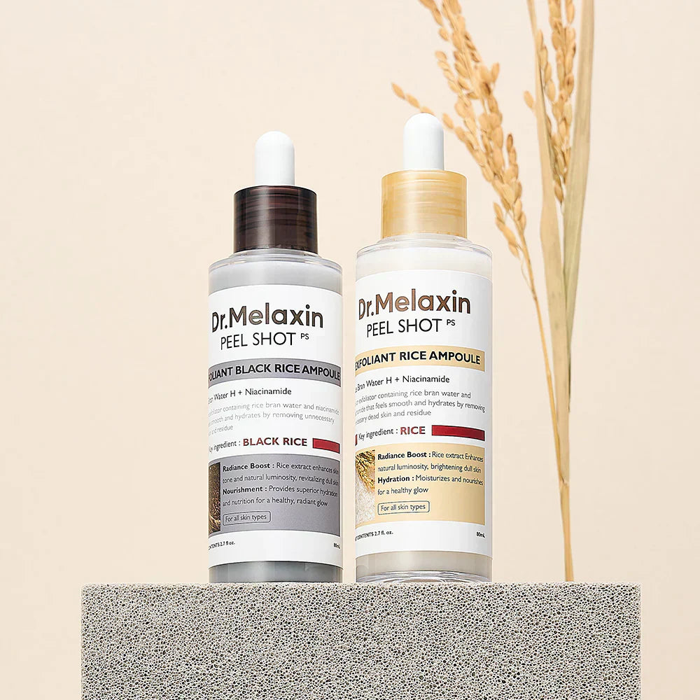 Peel Shot Glow Rice Line detail view 7 — Melax K-Beauty