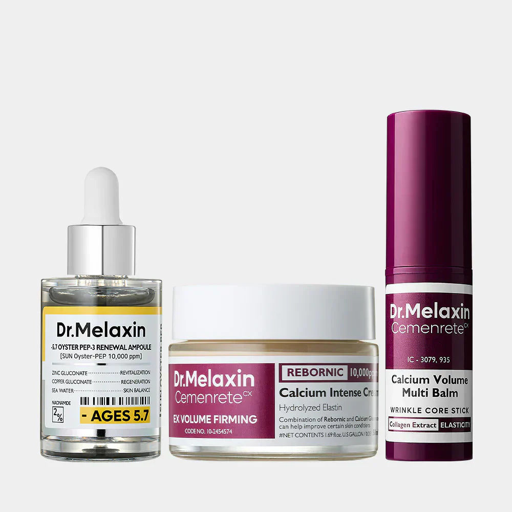Firm & Lift Trio main product shot — Melax K-Beauty