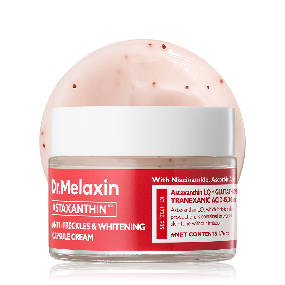 Astaxanthin Cream main product shot — Melax K-Beauty