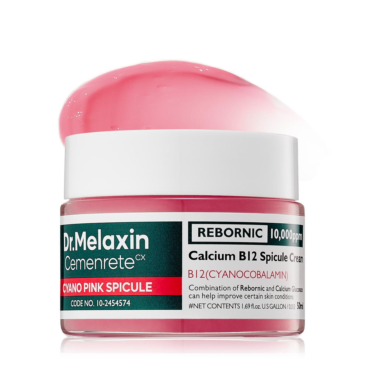 Cemenrete Cyano Pink Spicule Cream main product shot — Melax K-Beauty