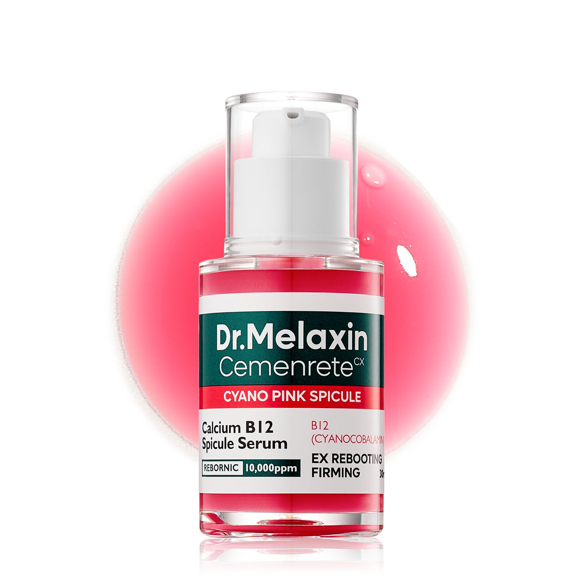 Cemenrete Cyano Pink Spicule Serum main product shot — Melax K-Beauty