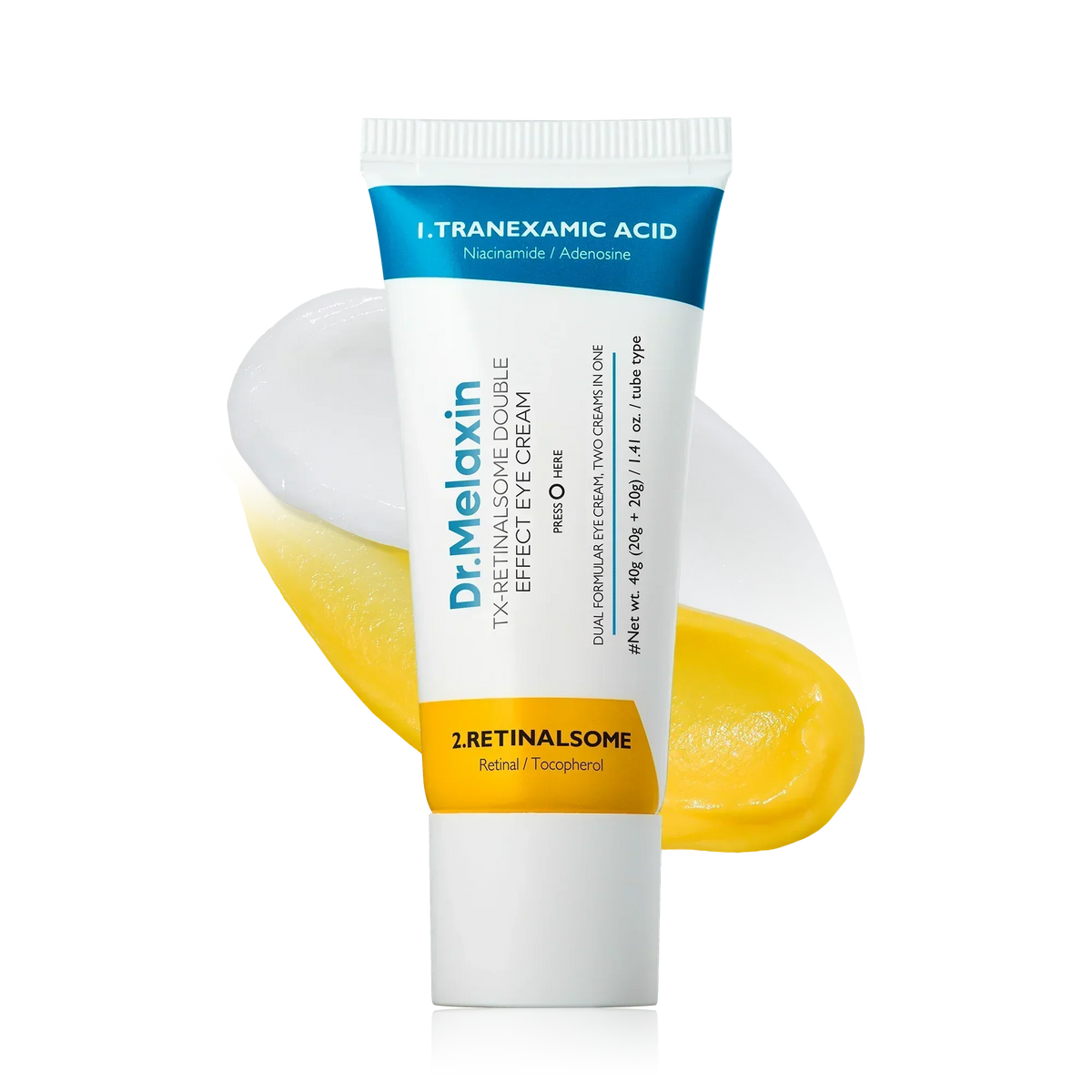 TX Retinalsome Double Effect Eyecream main product shot — Melax K-Beauty