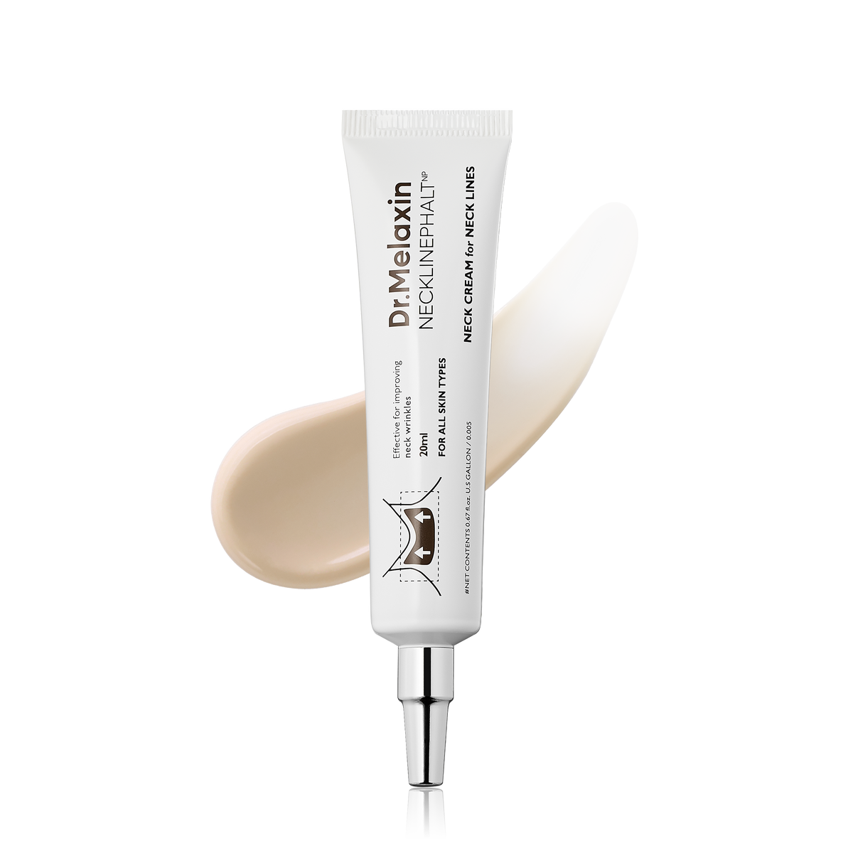 Necklinephalt Neck Cream main product shot — Melax K-Beauty